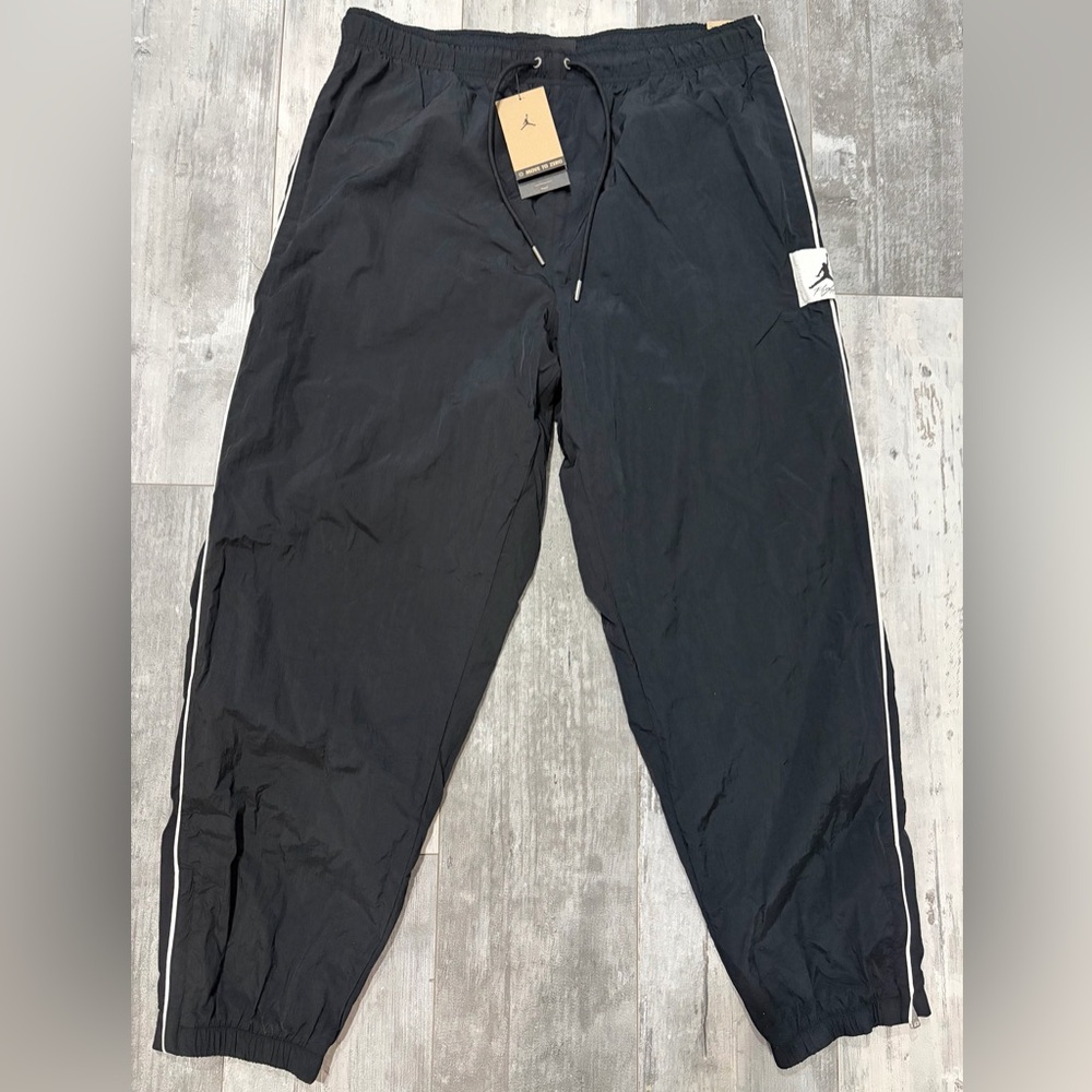 Jordan Essential Statement Warm-Up Pants DV7622-010 Black/Black Men's Size 2XL